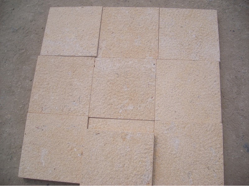 Jura Beige Bush-hammer Tile (2)